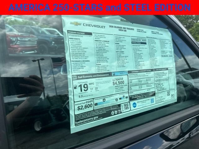 New 2026 Chevrolet Colorado Trail Boss AWD/4WD image 36
