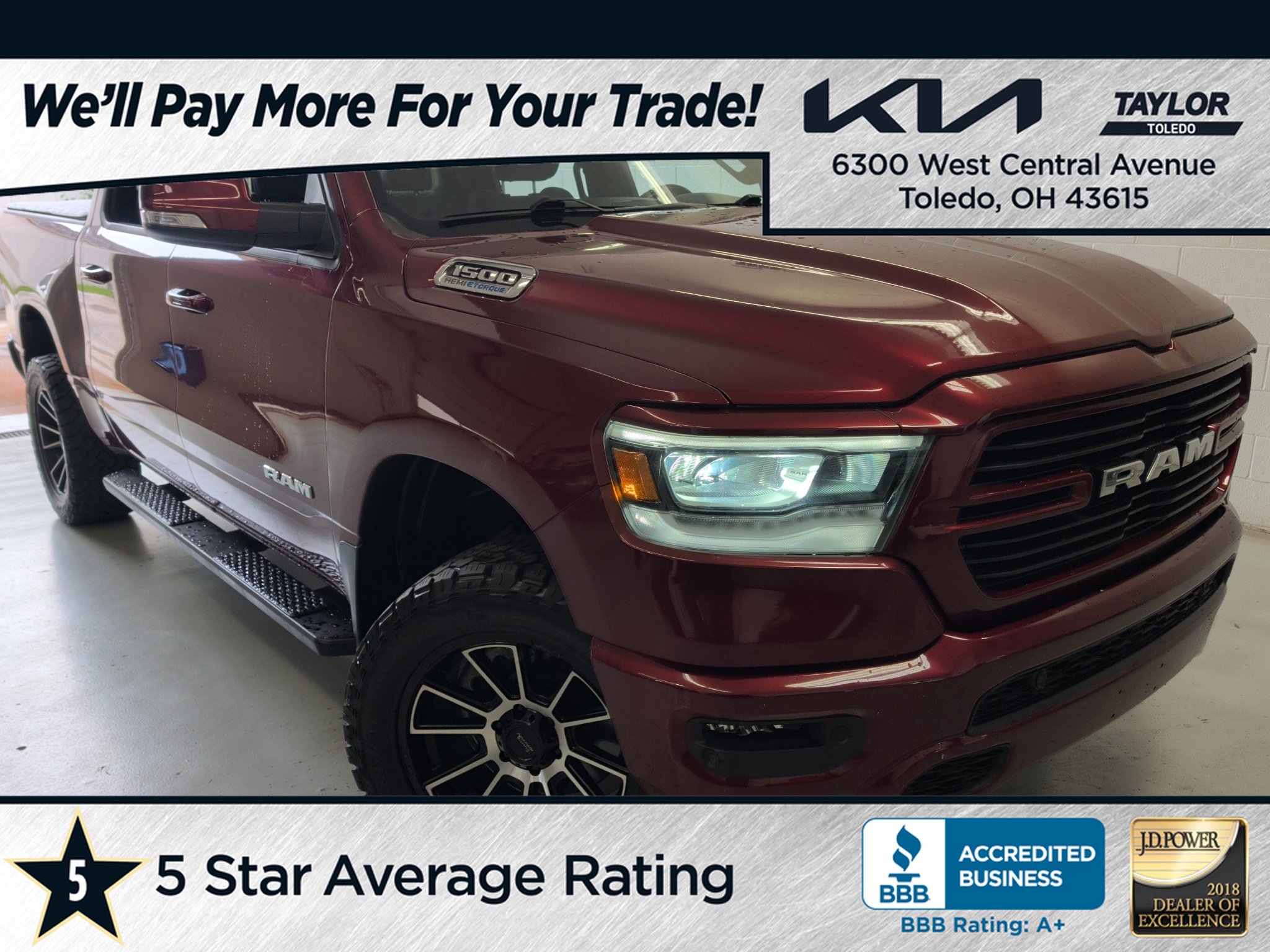 Used 2021 RAM 1500 Big Horn AWD/4WD image 1