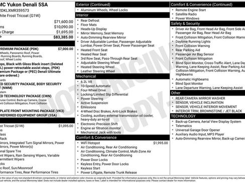 Certified 2021 GMC Yukon Denali w/ Denali Premium Package image 11