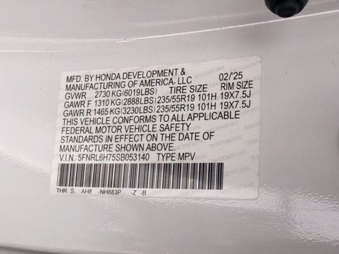 Used 2025 Honda Odyssey Sport-L image 19