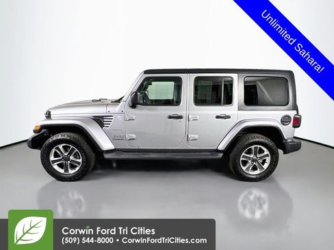 Used 2020 Jeep Wrangler Unlimited Sahara AWD/4WD image 6