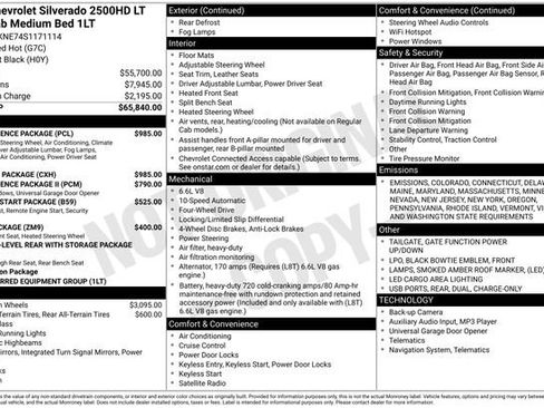 Certified 2025 Chevrolet Silverado 2500 LT w/ Leather Package image 34