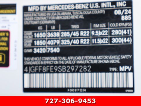 Certified 2025 Mercedes-Benz GLS 580 4MATIC image 34