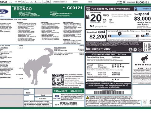 Used 2023 Ford Bronco Big Bend image 47