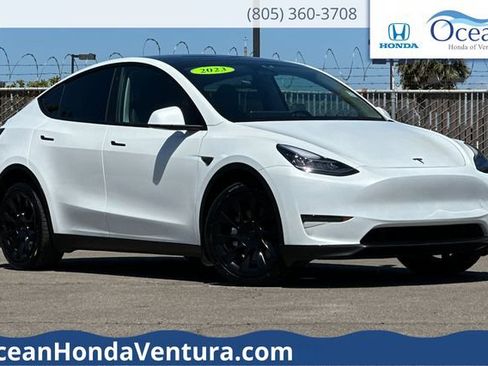Used 2023 Tesla Model Y Long Range AWD/4WD image 1