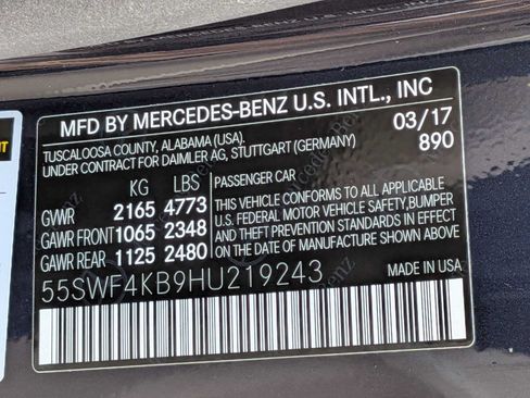 Used 2017 Mercedes-Benz C 300 4MATIC Sedan image 42