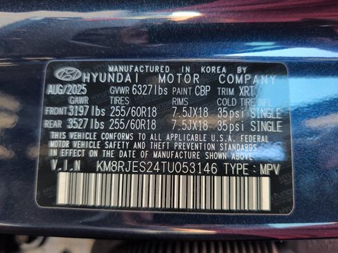 Certified 2026 Hyundai Palisade XRT Pro AWD/4WD image 35