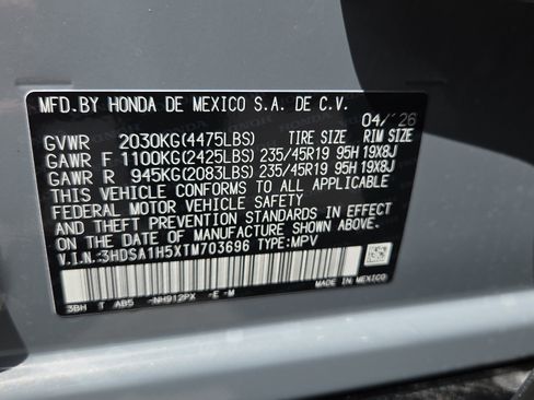 Certified 2026 Acura ADX A-Spec FWD image 21