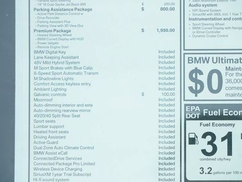 New 2026 BMW 330i Sedan w/ M Sport Package RWD image 8