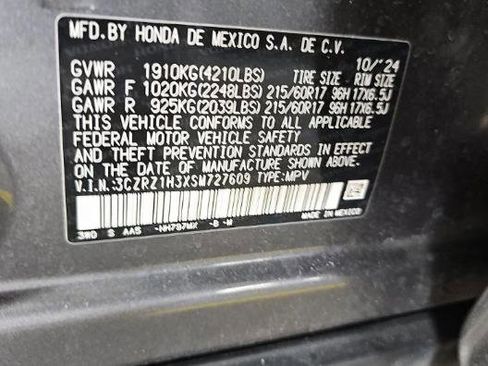 Certified 2025 Honda HR-V LX image 21