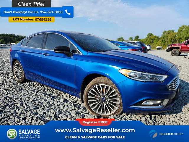 Used 2017 Ford Fusion SE w/ Fusion SE Technology Package FWD image 5