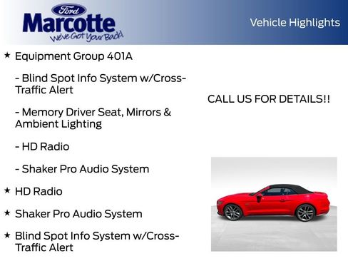 Used 2017 Ford Mustang GT Premium w/ Equipment Group 401A RWD image 11