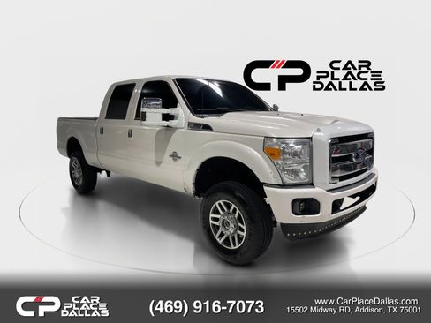 Used 2016 Ford F350 Platinum w/ Platinum Package AWD/4WD image 4