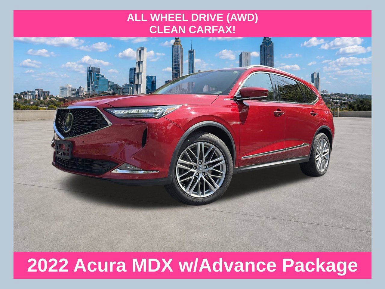 Used 2022 Acura MDX w/ Advance Package AWD/4WD 360° Tour