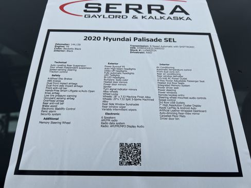 Used 2020 Hyundai Palisade SEL w/ Premium Package image 30