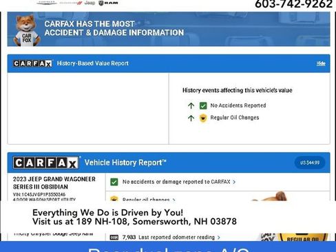 Used 2023 Jeep Grand Wagoneer Series III w/ Quick Order Packagew 28T image 11