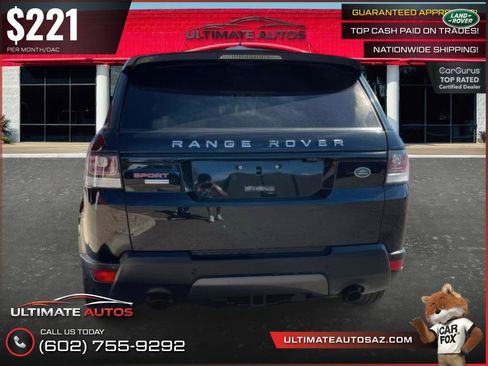 Used 2016 Land Rover Range Rover Sport Supercharged AWD/4WD image 8
