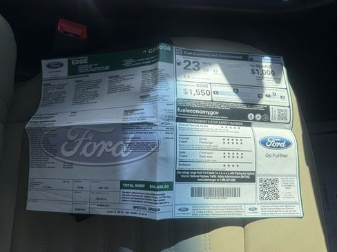 Used 2018 Ford Edge SEL w/ Equipment Group 201A AWD/4WD image 47