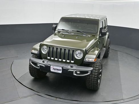 Used 2021 Jeep Wrangler Unlimited Sahara w/ Uconnect 4C Nav & Sound Group AWD/4WD image 35