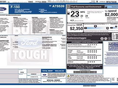 Used 2024 Ford F150 XLT w/ Mobile Office Package AWD/4WD image 34