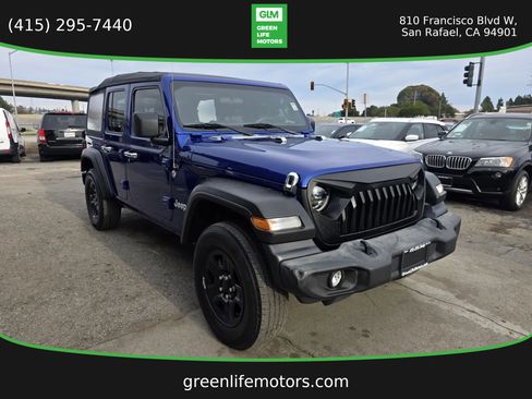 Used 2020 Jeep Wrangler Unlimited Sport image 3