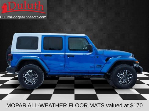 New 2026 Jeep Wrangler Unlimited Sahara w/ Whitecap Package AWD/4WD image 7
