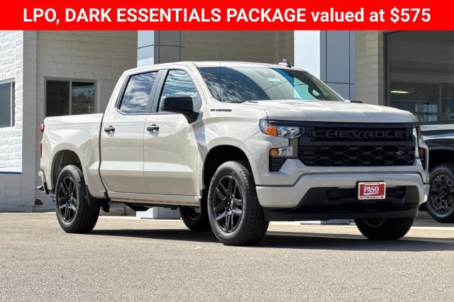 New 2026 Chevrolet Silverado 1500 Custom w/ LPO, Dark Essentials Package AWD/4WD image 2