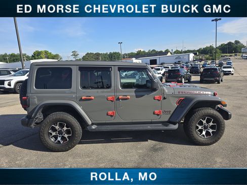 Used 2021 Jeep Wrangler Unlimited Rubicon w/ Uconnect 4C Nav & Sound Group AWD/4WD image 2