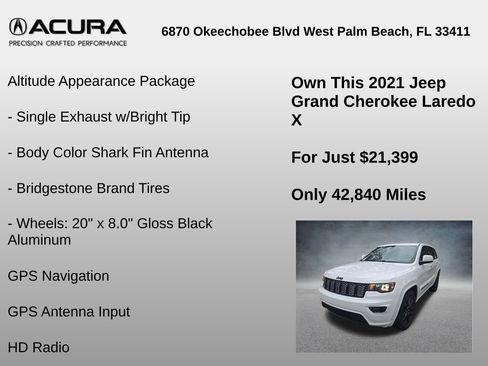 Used 2021 Jeep Grand Cherokee Laredo X image 24