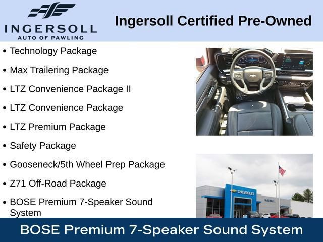 Used 2025 Chevrolet Silverado 2500 LTZ w/ LTZ Premium Package AWD/4WD image 14