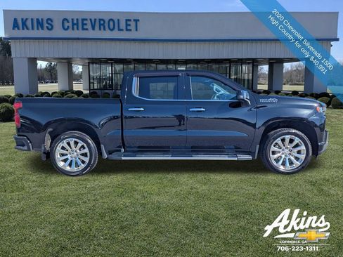 Used 2020 Chevrolet Silverado 1500 High Country w/ Technology Package AWD/4WD image 3