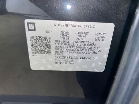Used 2018 Chevrolet Malibu Hybrid w/ Driver Confidence Package FWD image 51