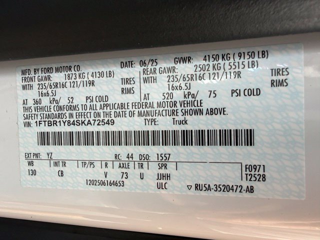 Used 2025 Ford Transit 250 Low Roof w/ Exterior Upgrade Package RWD image 37