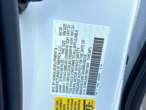 New 2026 Honda Odyssey EX-L image 37