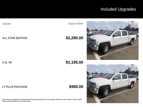 Used 2016 Chevrolet Silverado 1500 LT w/ All Star Edition RWD image 5