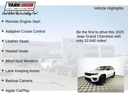 Used 2025 Jeep Grand Cherokee Altitude AWD/4WD image 13