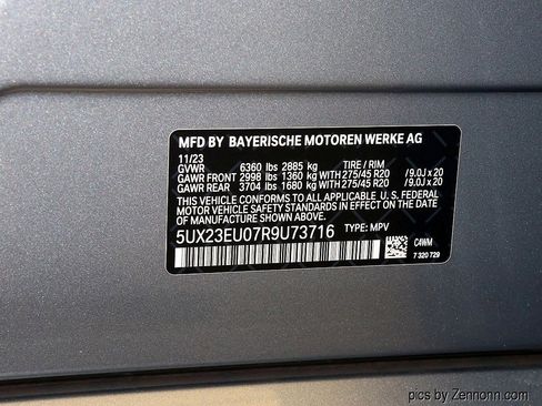 Certified 2024 BMW X5 xDrive40i w/ M Sport Package image 43