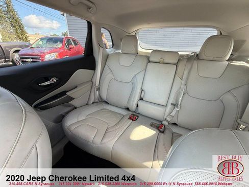 Used 2020 Jeep Cherokee Limited AWD/4WD image 23