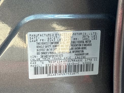 Used 2019 Nissan Sentra SV image 21