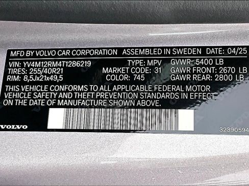 Used 2026 Volvo XC60 B5 Ultra w/ Climate Package image 34