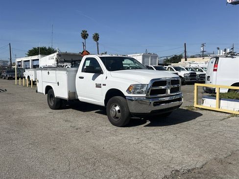 Used 2018 RAM 3500 Tradesman w/ Chrome Appearance Group RWD image 1