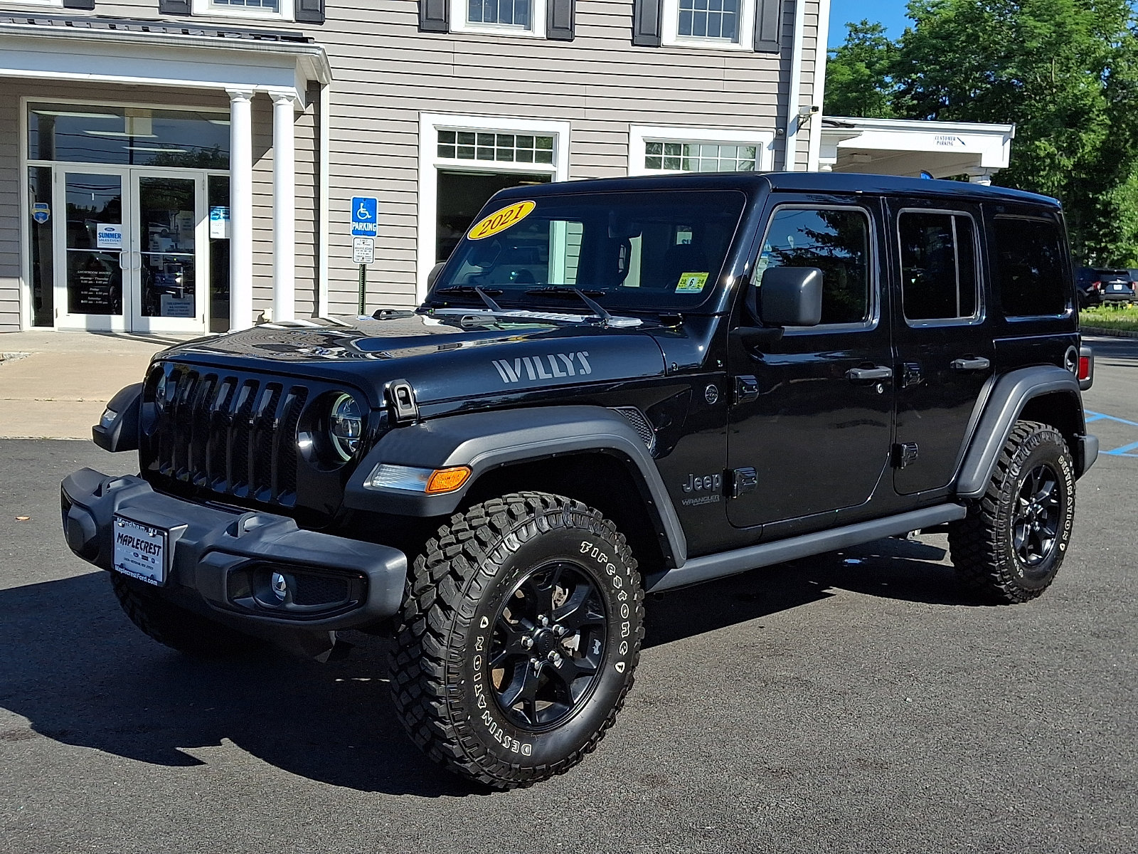 Used 2021 Jeep Wrangler Unlimited Sport AWD/4WD image 1