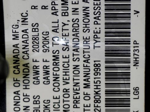 Used 2019 Honda Civic Sport image 40