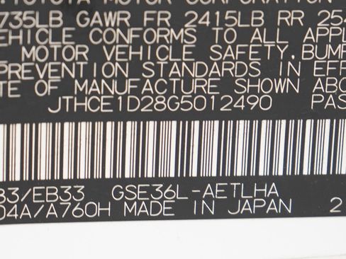 Used 2016 Lexus IS 350 AWD w/ F Sport Package image 27