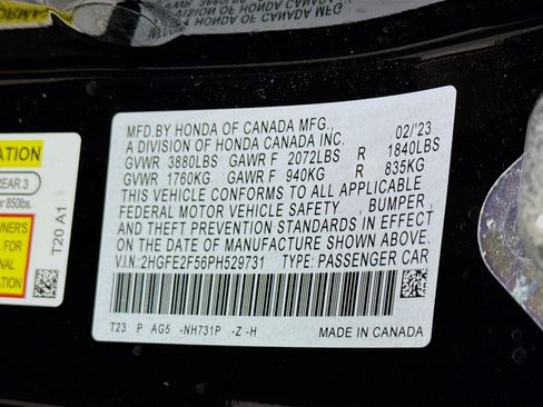 Used 2023 Honda Civic Sport image 40