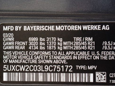 Used 2020 BMW X7 xDrive40i w/ M Sport Package AWD/4WD image 65