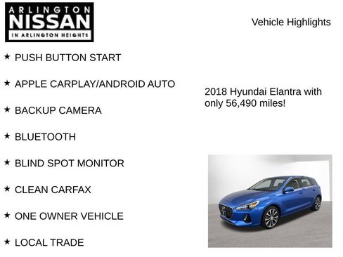 Used 2018 Hyundai Elantra GT FWD image 7