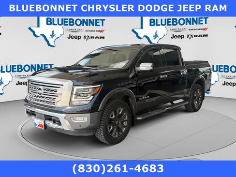 Used 2024 Nissan Titan Platinum Reserve w/ Moonroof Package AWD/4WD image 1
