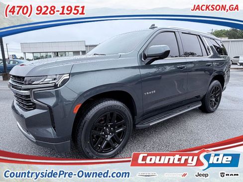 Used 2021 Chevrolet Tahoe LT RWD image 1