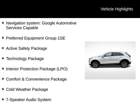 Certified 2024 Cadillac XT4 Premium Luxury w/ Active Safety Package image 8